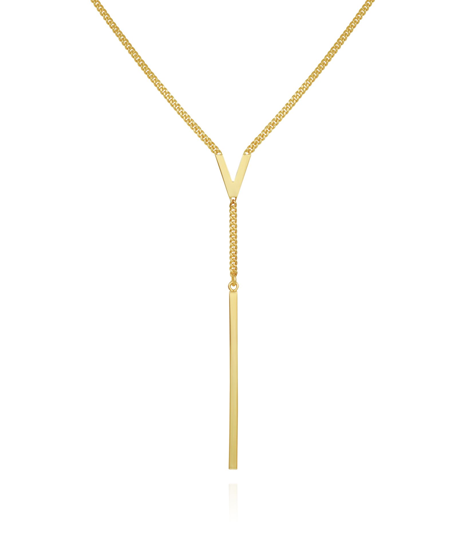 Золотистое ожерелье Vince Camuto Y