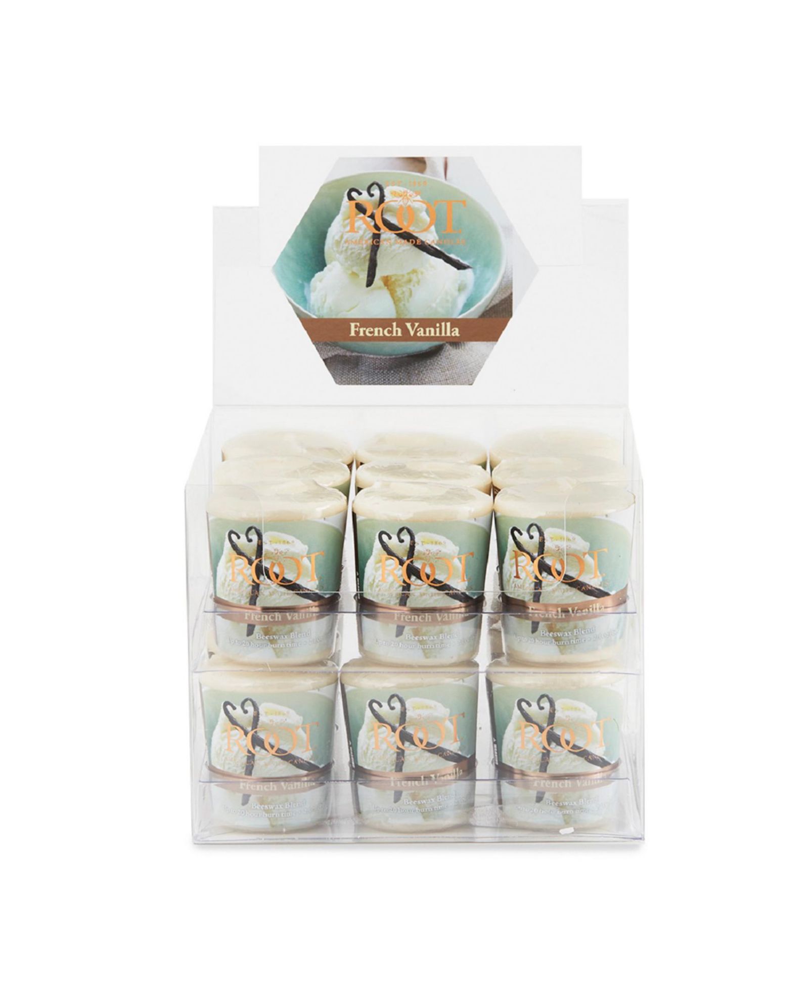 ROOT CANDLES набор ароматических свечей French Vanilla, 18 предметов