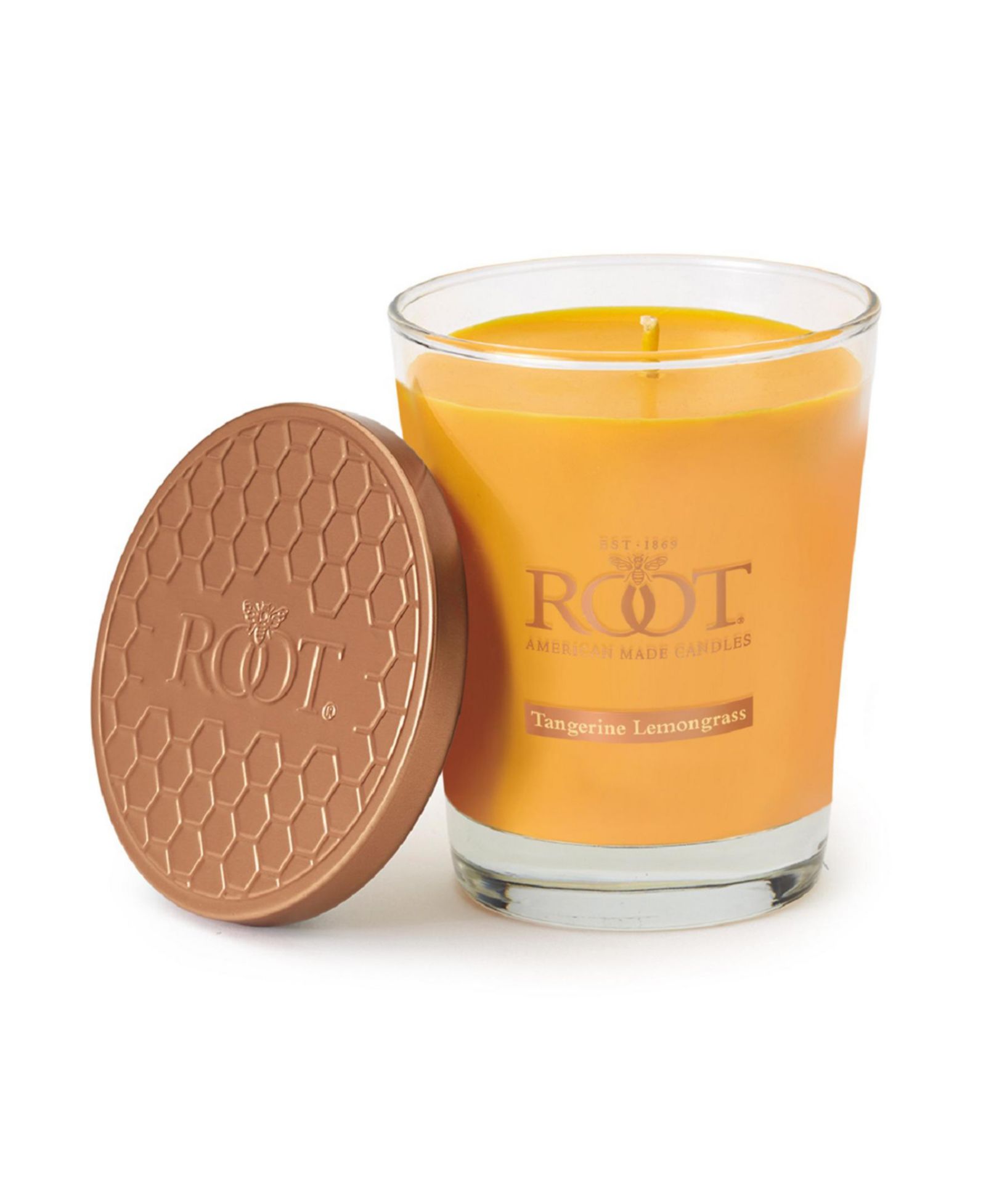 Ароматическая свеча ROOT CANDLES Veriglass Tangerine Lemongrass