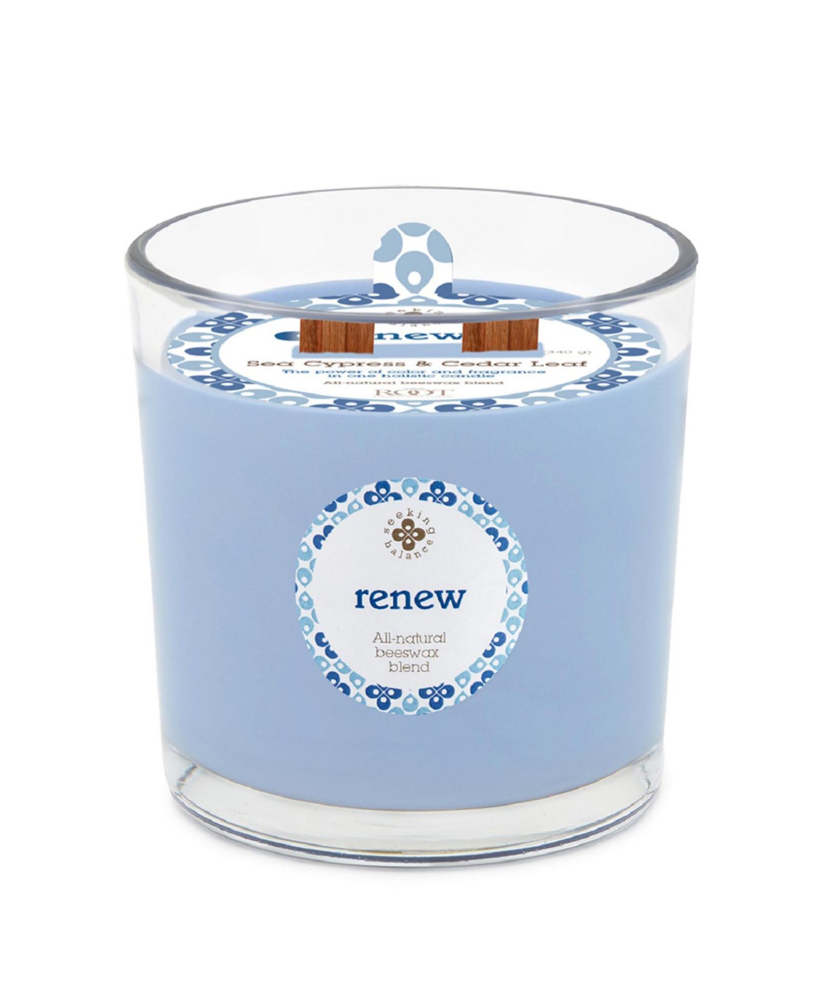 Ароматическая свеча в банке Seeking Balance Seaside Cypress Cedar 12 oz