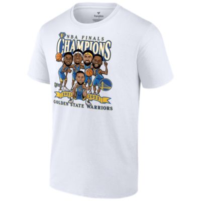Мужская футболка Fanatics Golden State Warriors 2022 NBA Finals Champion, белая