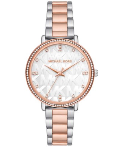 Женские двухцветные наручные часы Pyper Three-Hand 38mm