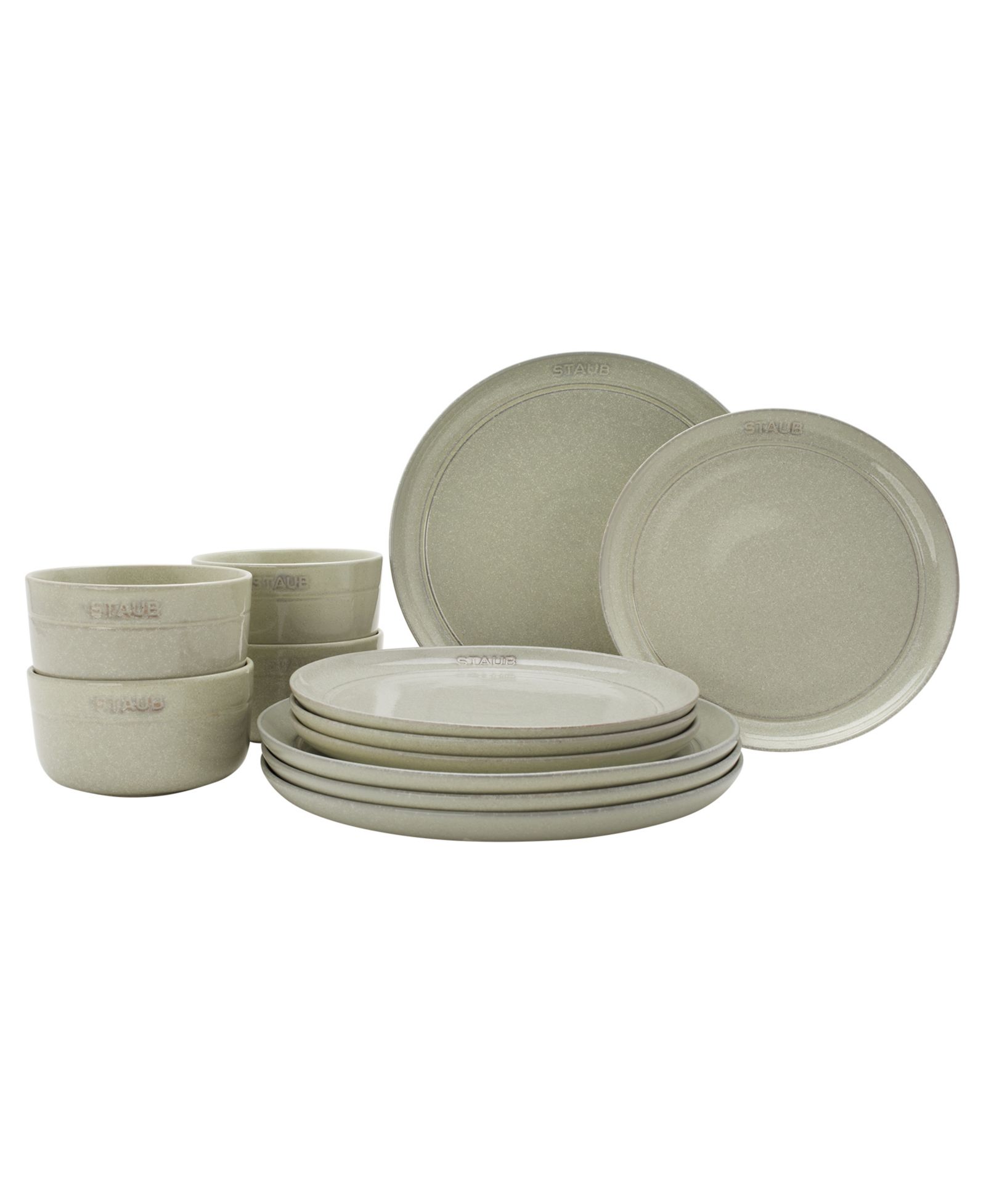 Staub 12 Pc. Dinnerware Set, Service for 4