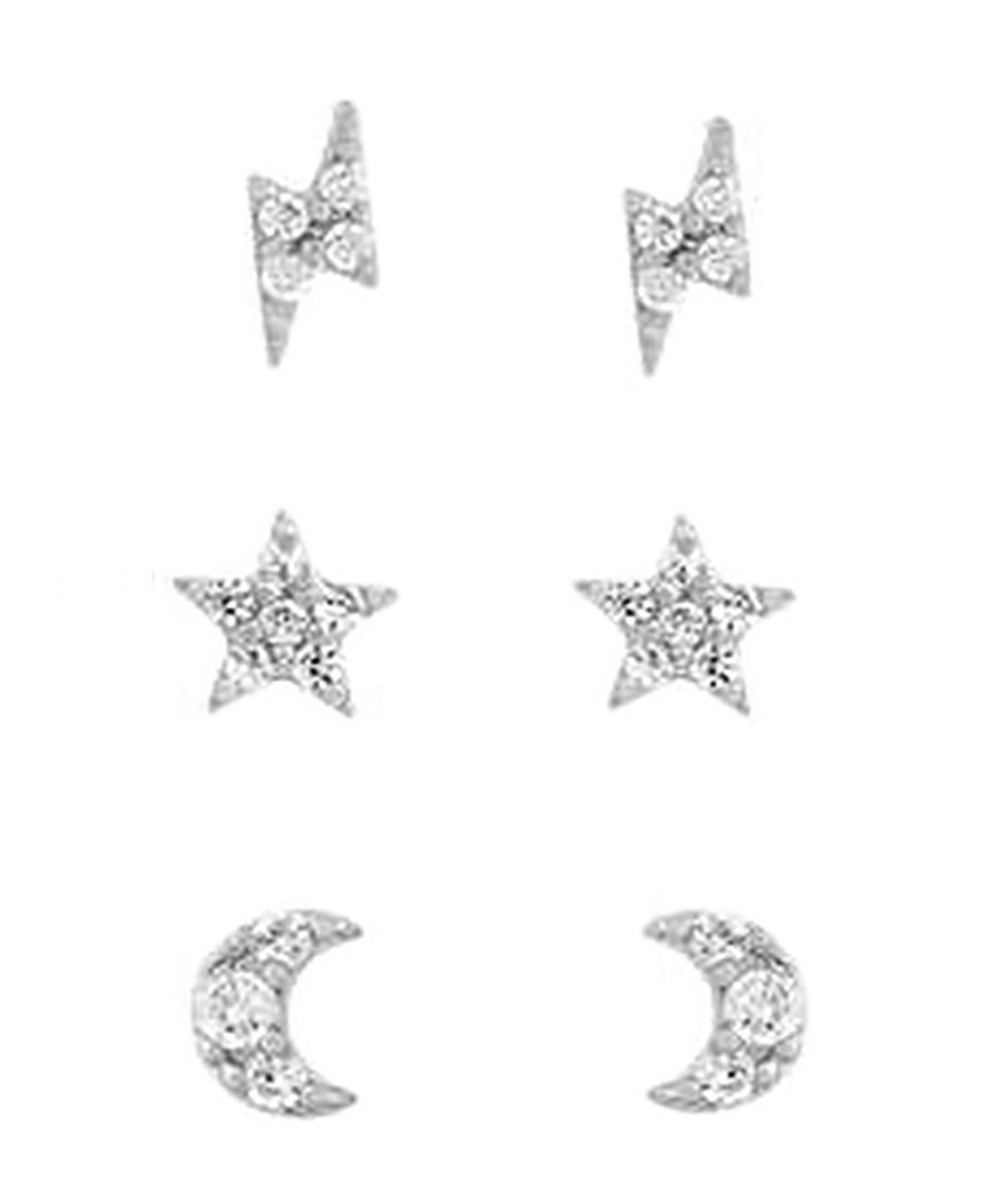 Girls Crew Teeny Tiny Galaxy Stud Earrings Set