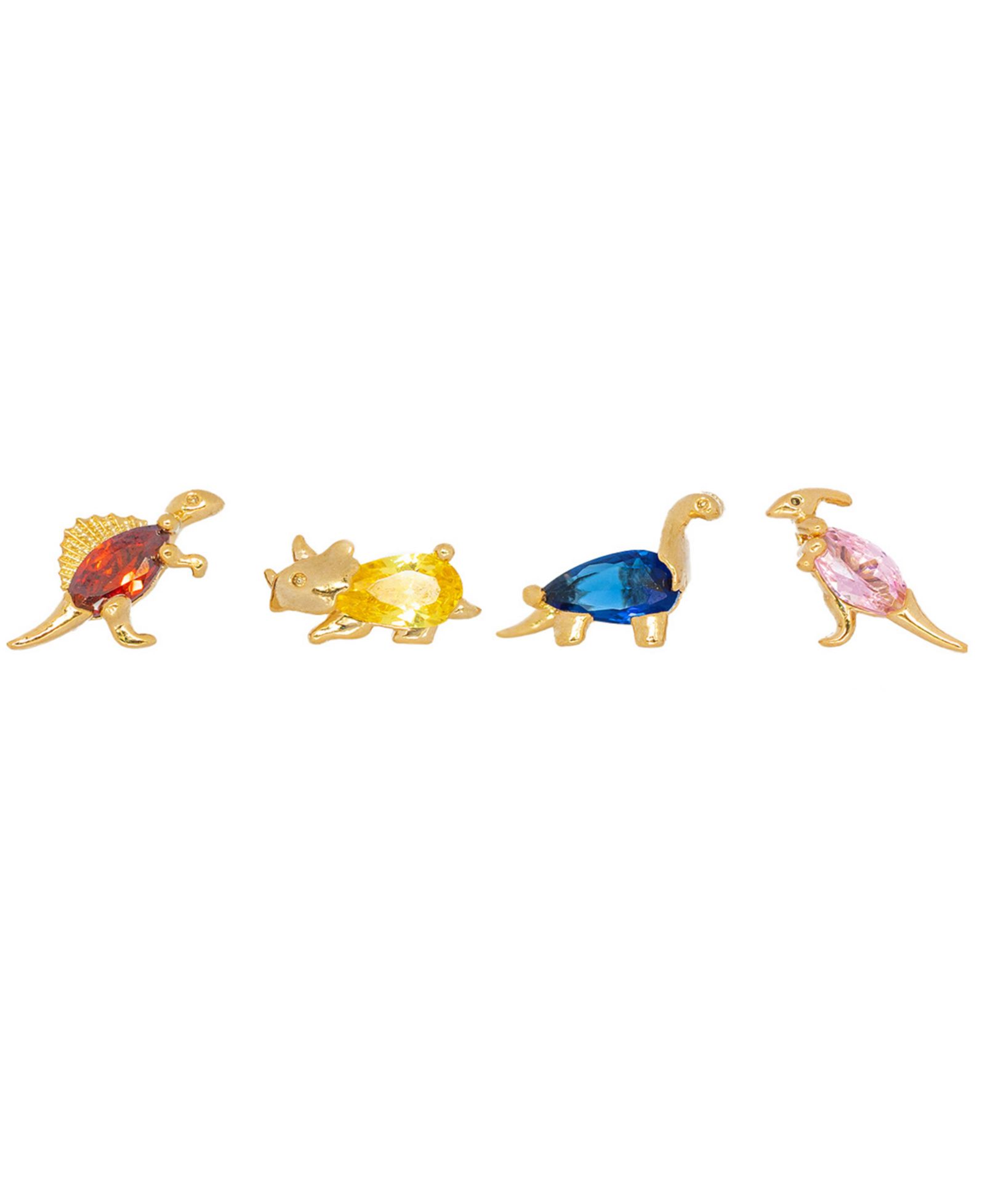 Серьги-гвоздики Girls Crew Dinosaur Dance Stud Set для девочек