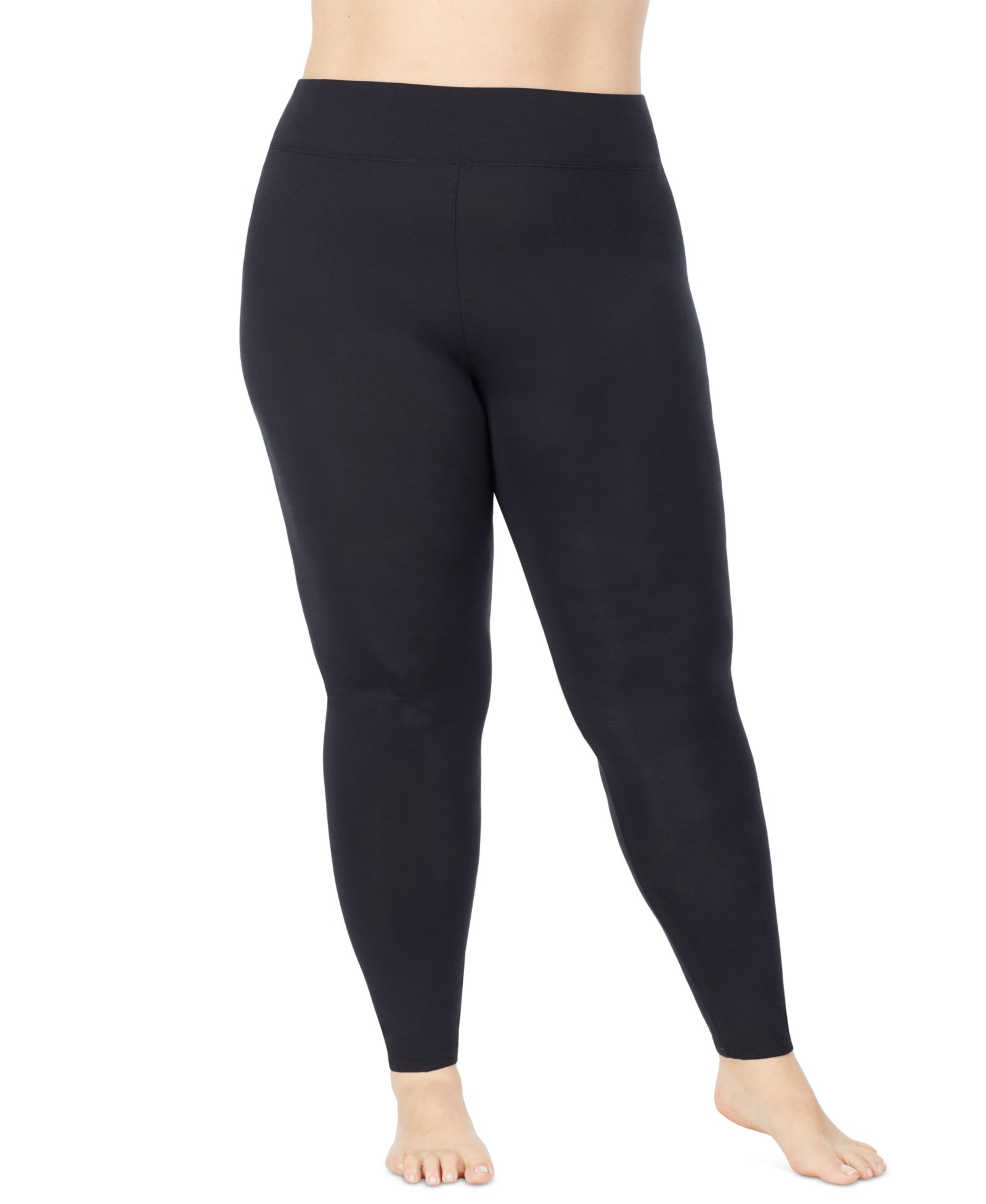 Cuddl Duds Леггинсы Plus Size Softwear with Stretch High-Waist