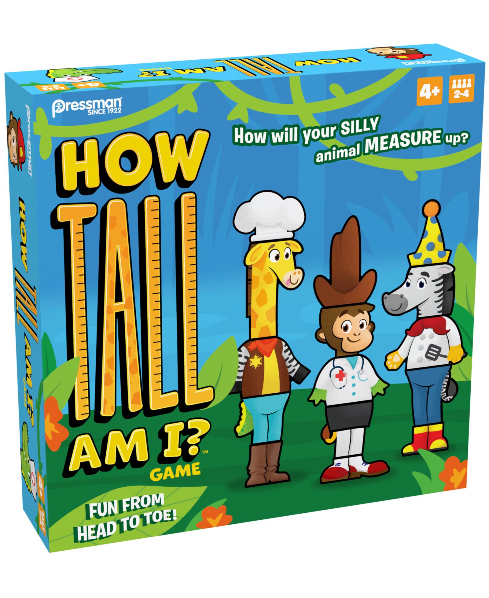 Игровой набор Pressman Toy How Tall Am I, 33 детали