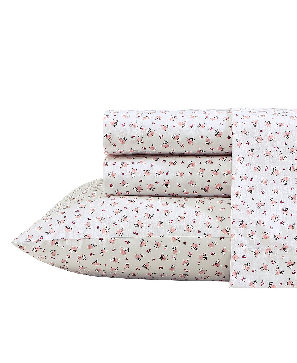 Комплект постельного белья Betsey Johnson Cotton Percale, 4 предмета, King