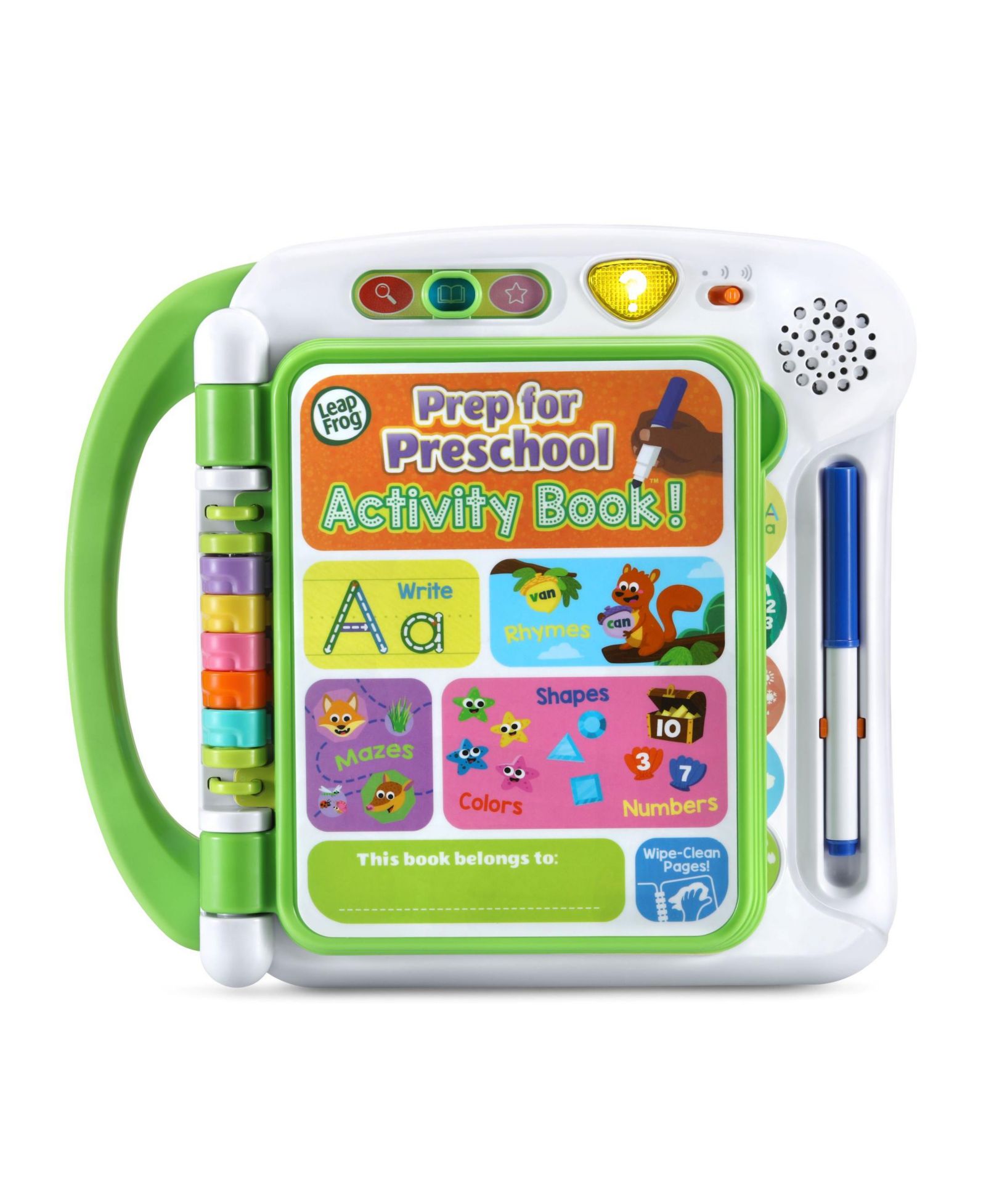Vtech Prep for Preschool Activity Book Interactive, Ages 3+