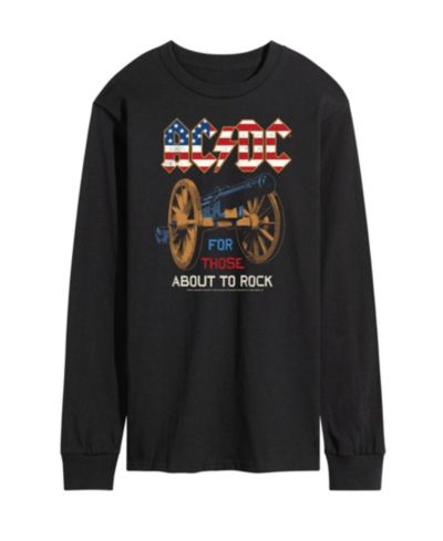 Мужская футболка ACDC About to Rock Long Sleeve