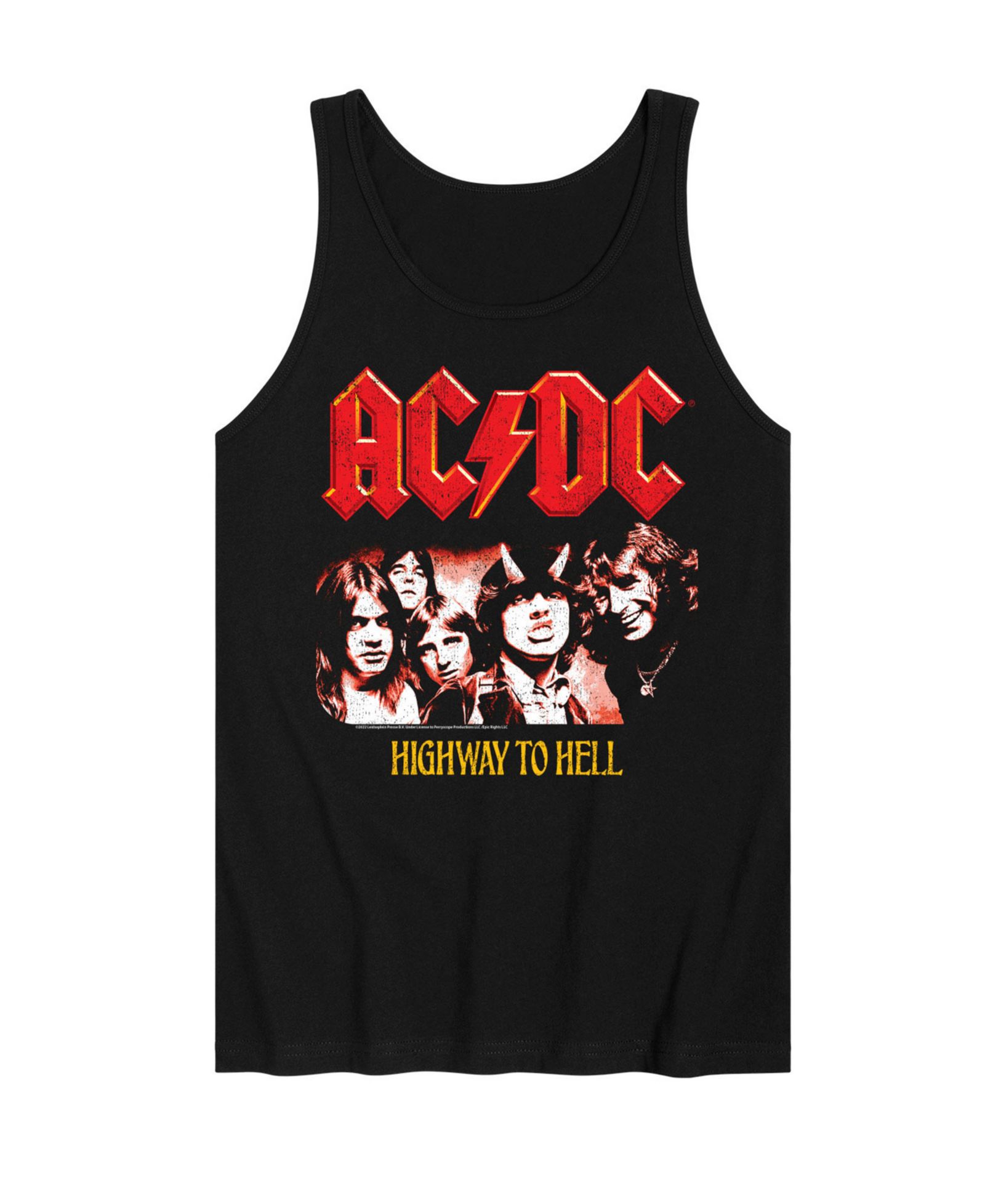 Мужской топ ACDC Highway To Hell