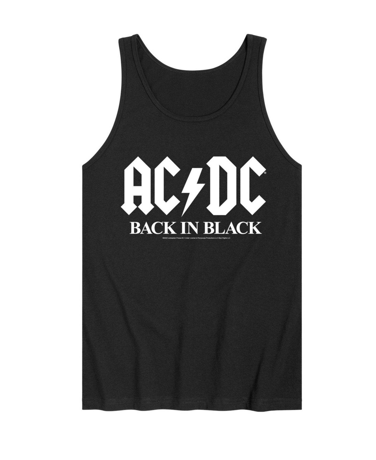 Мужской майка ACDC Back In Black