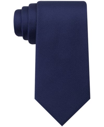 Tommy Hilfiger Мужской классический галстук Oxford Solid