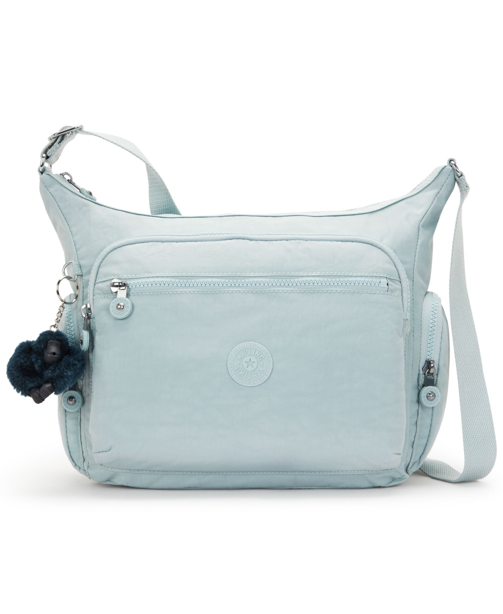 Kipling Gabbie Nylon Zip-Top Large Crossbody Handbag