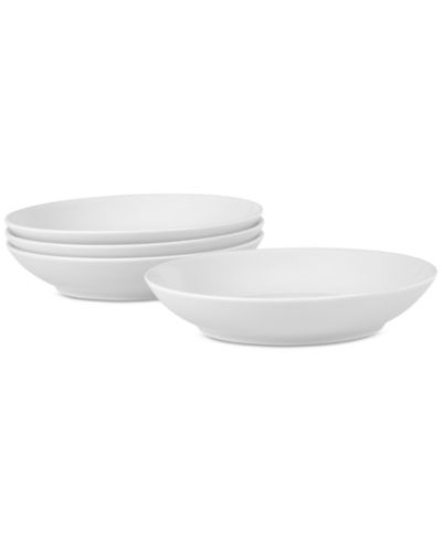 Noritake Swirl Pasta Bowls, Set of 4