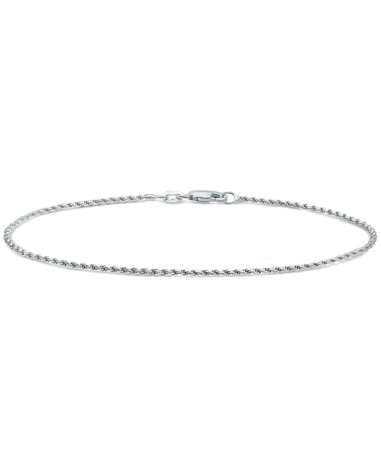Giani Bernini Rope Link Chain Bracelet in Sterling Silver, Created for Macy's