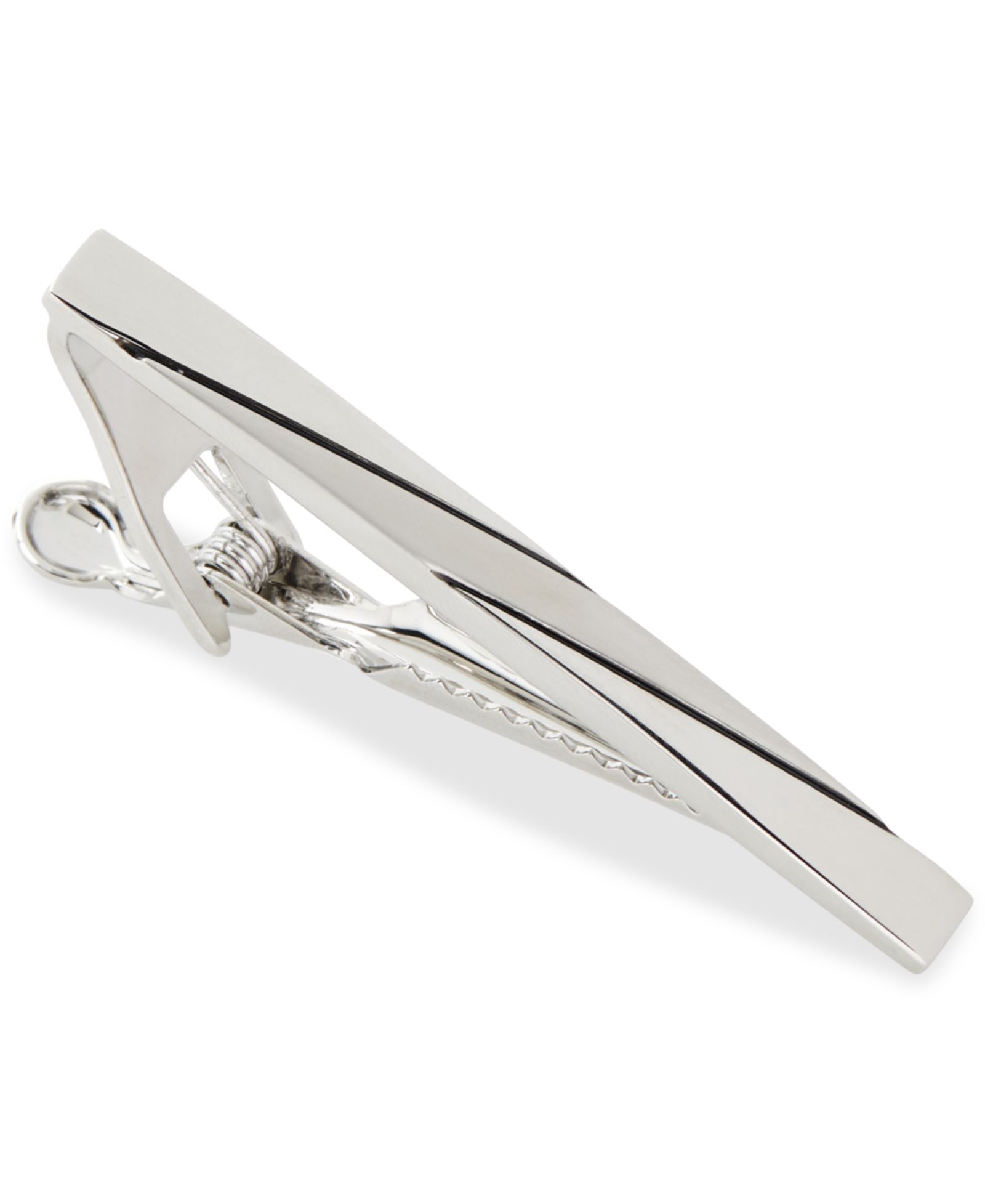 Perry Ellis Portfolio Men's Diagonal Line Tie Bar