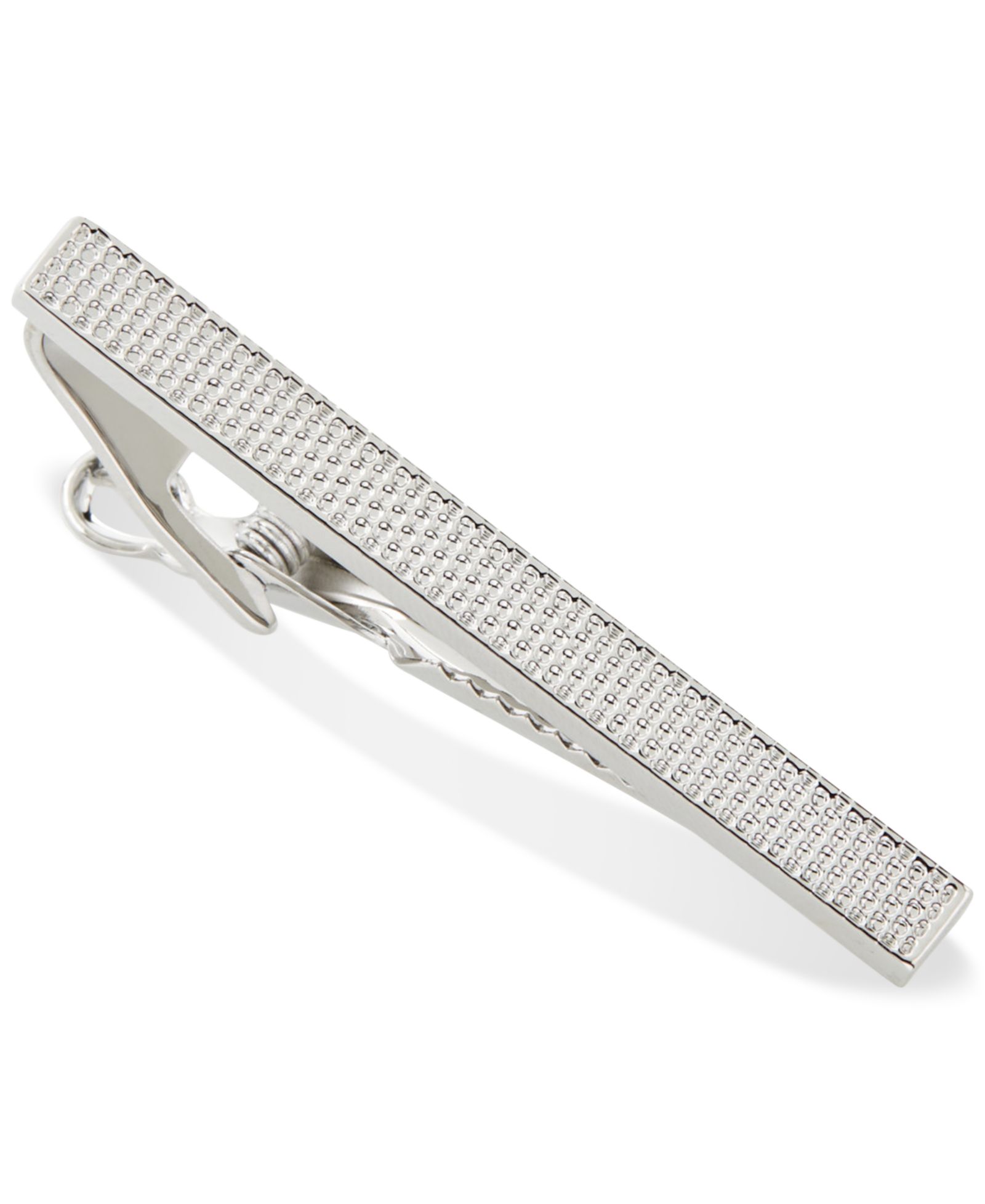 Perry Ellis Portfolio Men's Grid Tie Bar