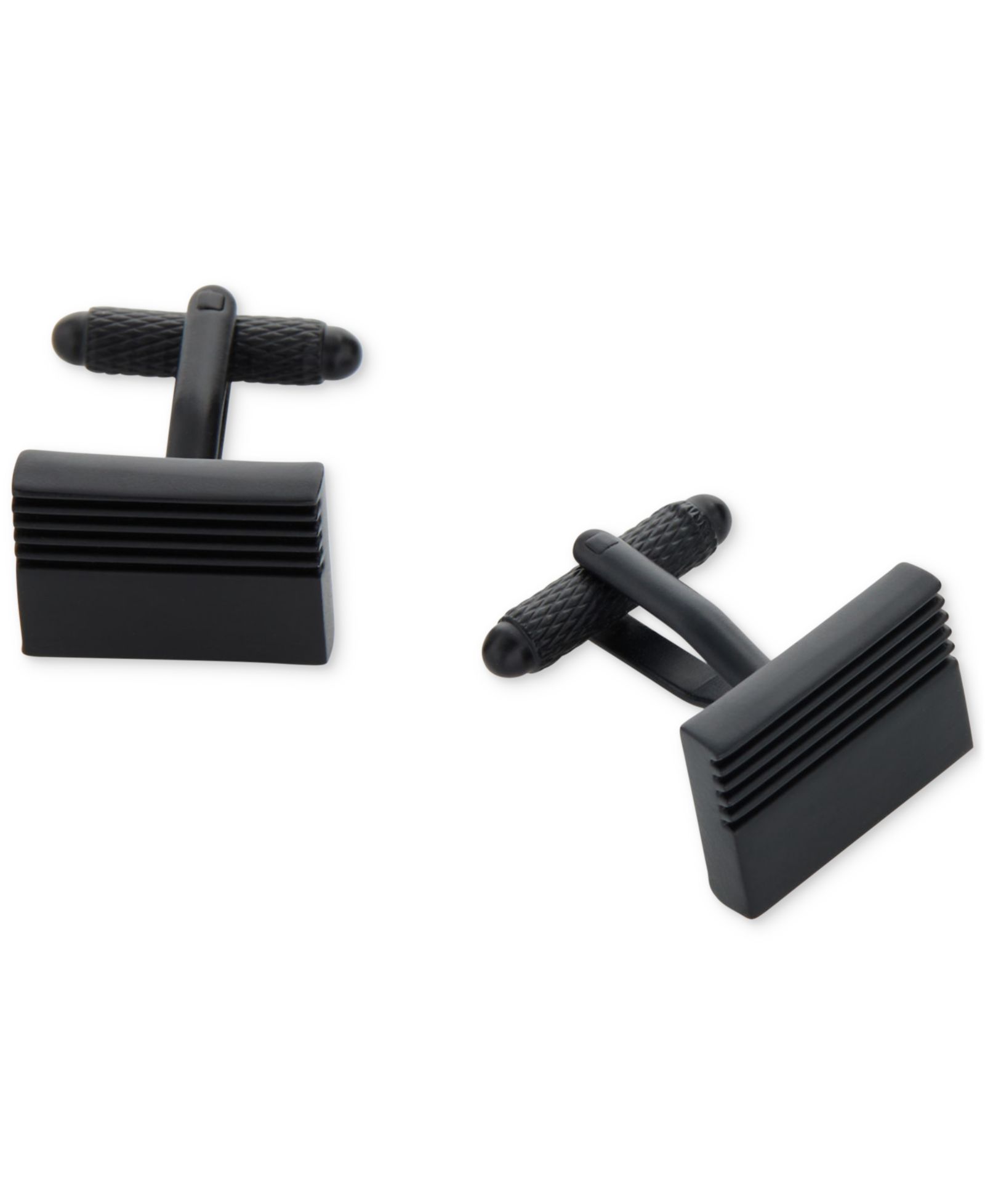 Perry Ellis Portfolio Men's Gunmetal Cufflinks