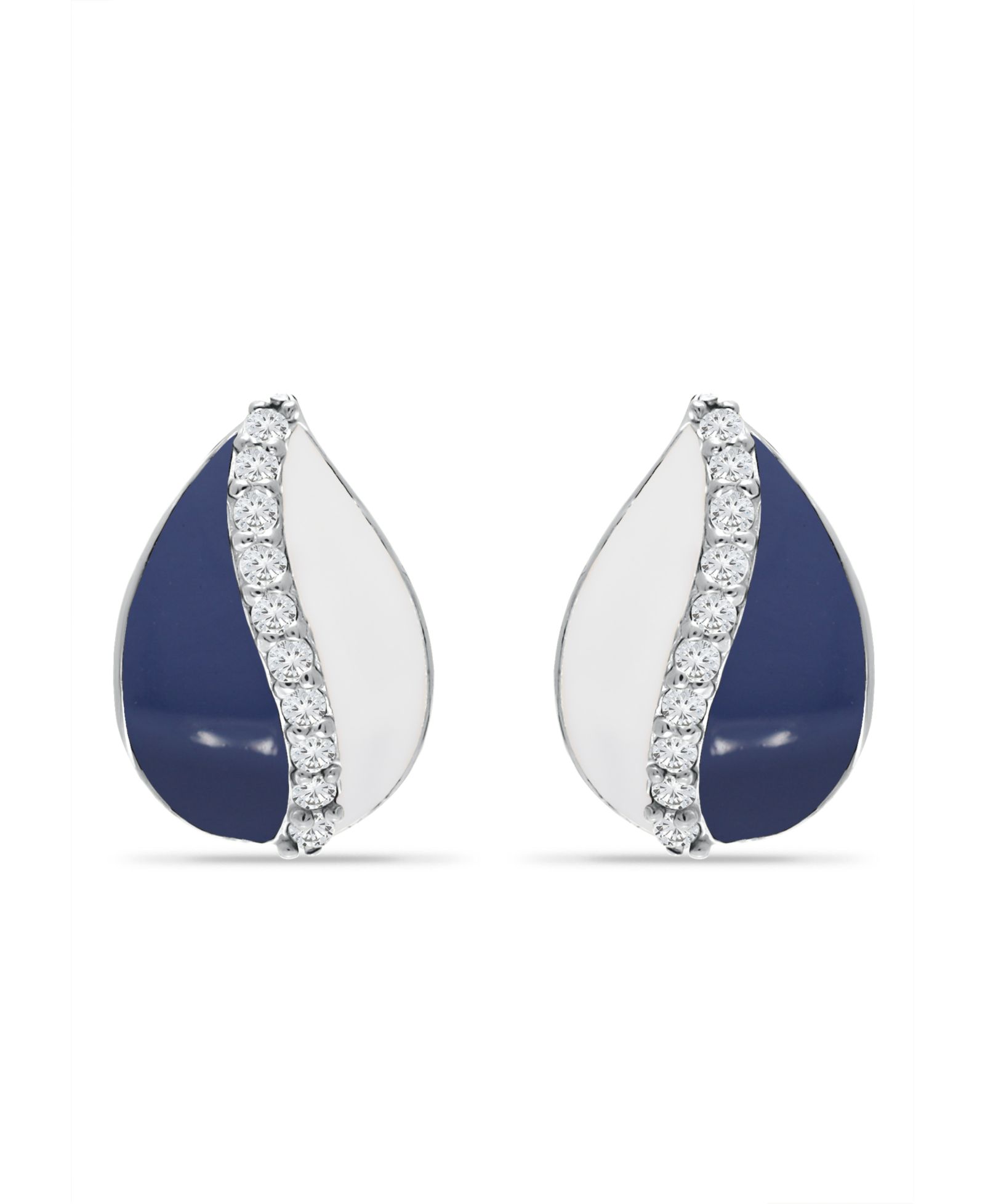 Giani Bernini серьги-кольца Cubic Teardrop, стерлинговое серебро или 18K золото поверх серебра