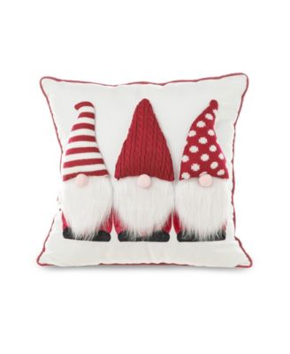 Декоративная подушка-гном Glitzhome Heavy Knitted, 18" x 18"