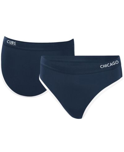 Женские плавки бикини G-III 4Her by Carl Banks Chicago Cubs Southpaw, темно-синие
