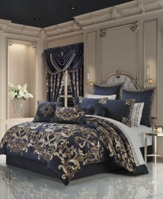 J Queen New York Caruso 4-Pc. Comforter Set, California King