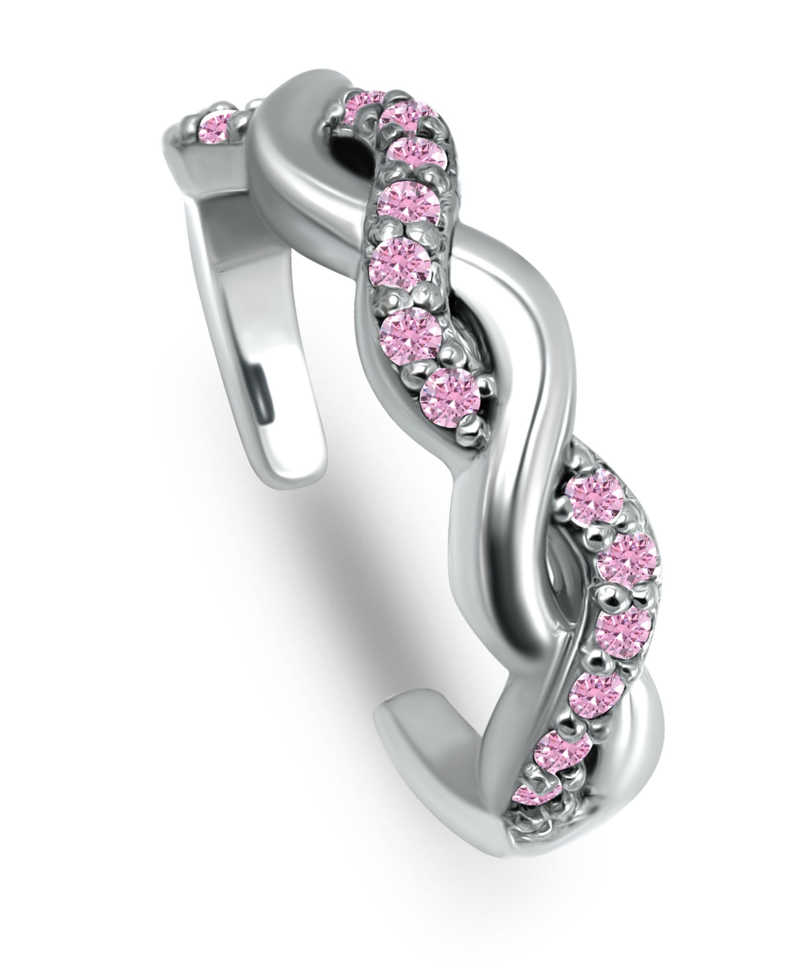 Кольцо на палец Giani Bernini Cubic Zirconia Infinity Sterling Silver