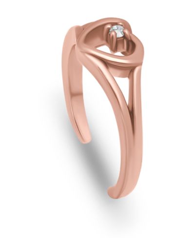 Rose Gold over Silver