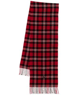 red/black tartan