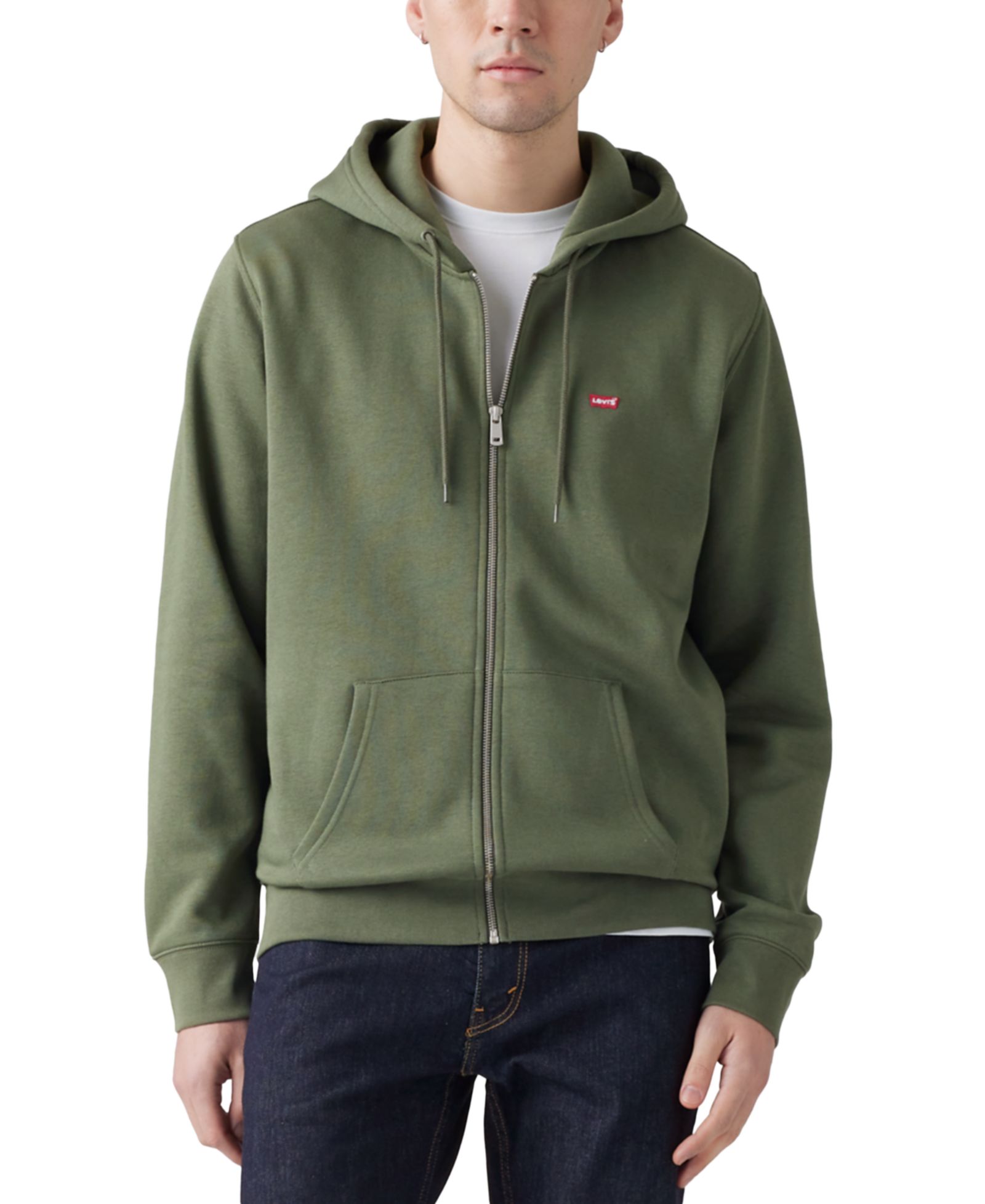 Levi's® Men's Non-Graphic Zip-Up Standard Fit Hoodie