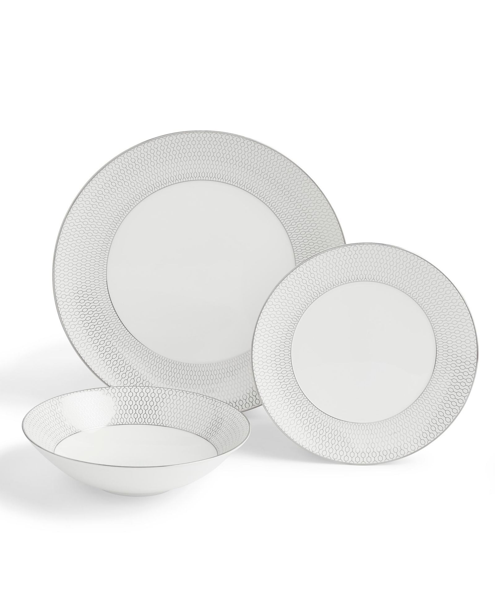 Набор Wedgwood Gio Platinum, 12 предметов