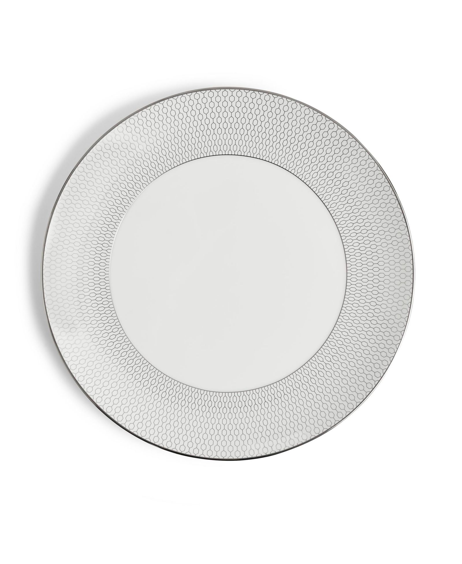 Обеденная тарелка Wedgwood Gio Platinum, 11"