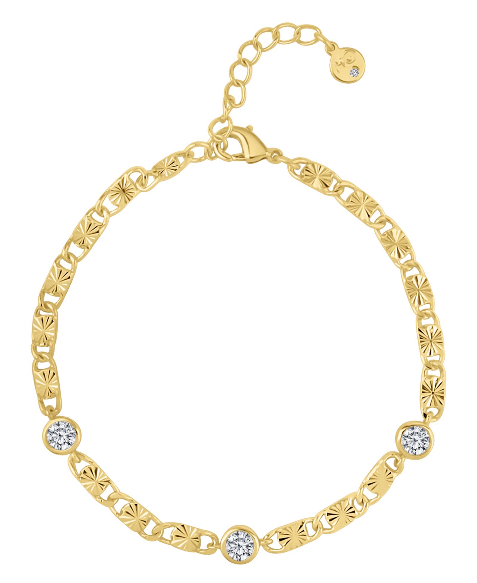 Браслет And Now This Cubic Zirconia Diamond Cut Chain