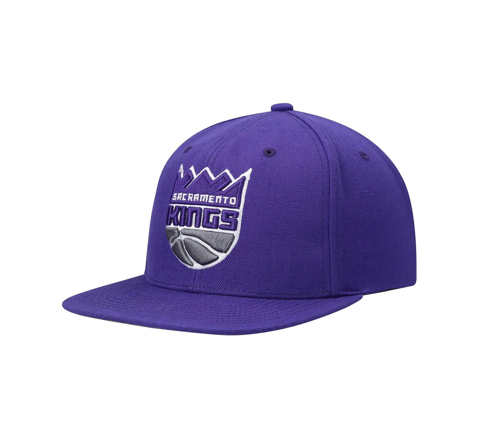 Men's Mitchell & Ness Purple Sacramento Kings Ground 2.0 Snapback Hat