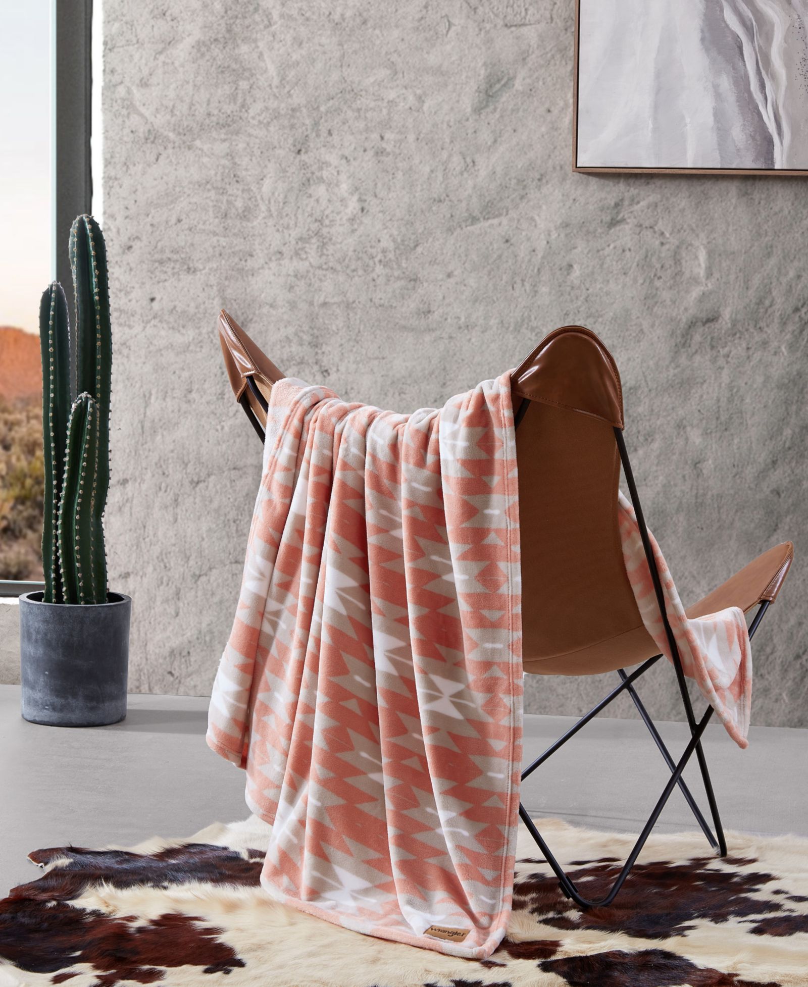 Плед Wrangler Navajo Ultra Soft Plush, 70" x 50"