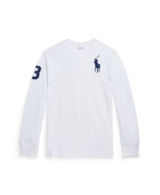 Polo Ralph Lauren Big Boys Big Pony Cotton Jersey T-shirt
