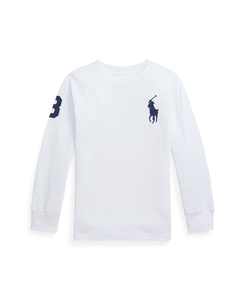 Polo Ralph Lauren Toddler and Little Boys Big Pony Cotton Jersey T-shirt