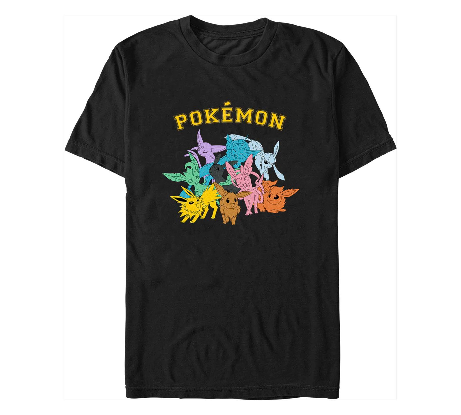 Мужская футболка Fifth Sun Pokemon Gotta Catch Eeveelutions с коротким рукавом