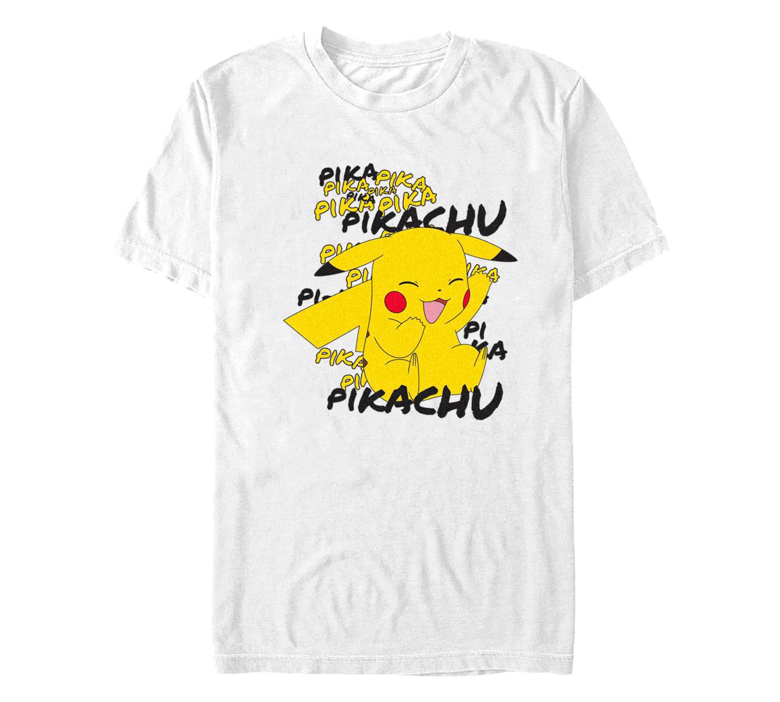 Men's Pokemon Pikachu Cracks a Joke Short Sleeve T-shirt