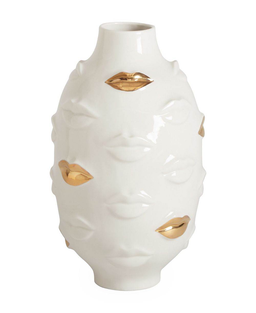 Круглая ваза Jonathan Adler Gala Gilded 35 oz.