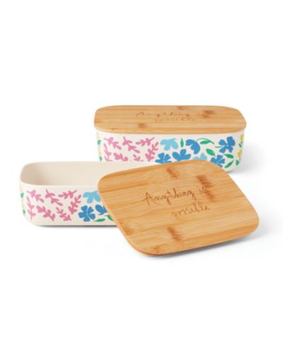 Контейнер kate spade new york Floral Fields с крышкой