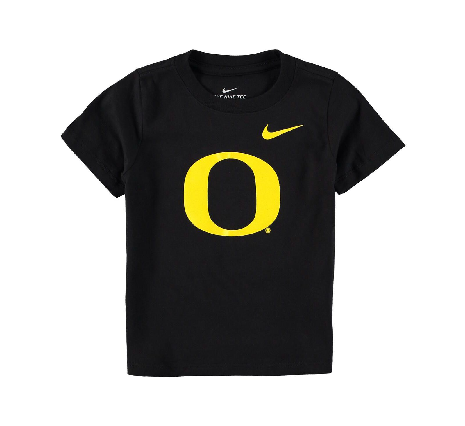 Toddler Boys and Girls Nike Black Oregon Ducks Logo T-shirt