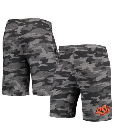Мужские шорты Concepts Sport Oklahoma State Cowboys Camo Backup Terry Jam, серые