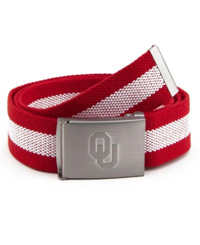 Мужской тканевый ремень Oklahoma Sooners