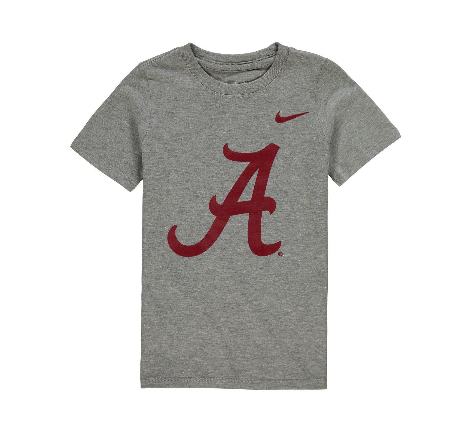 Детская футболка Nike Charcoal Alabama Crimson Tide Logo