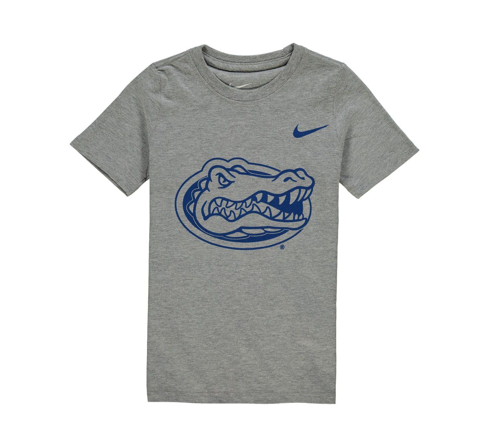 Детская футболка Nike Charcoal Florida Gators Logo унисекс