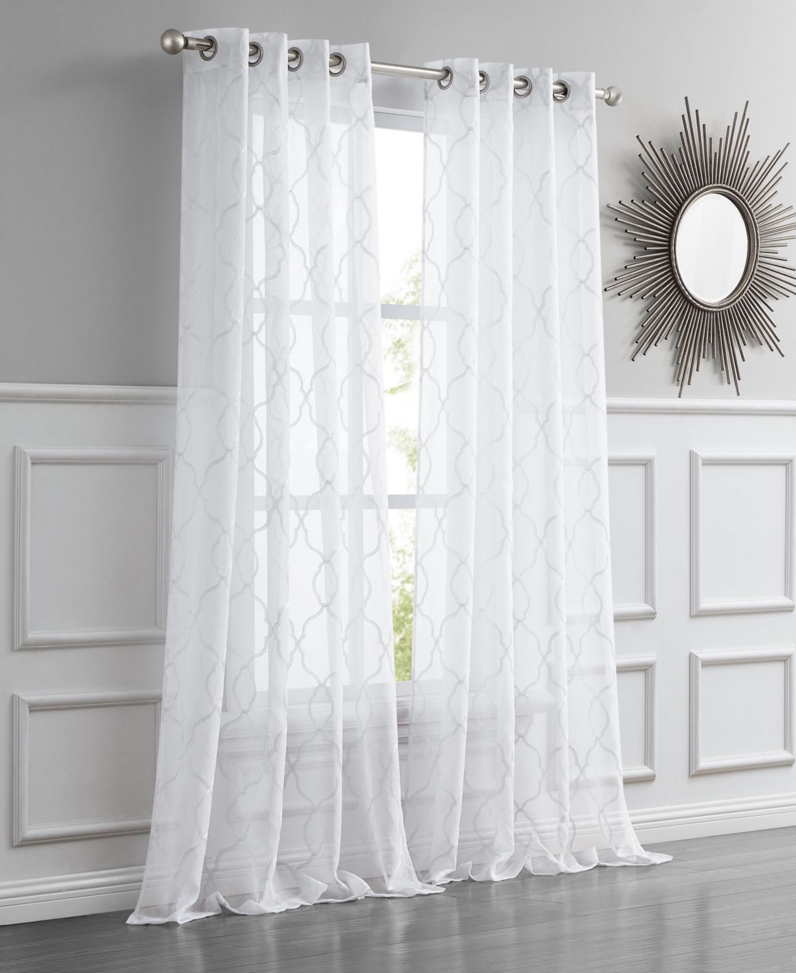 Панель для окна Dainty Home Springfield, 54" x 84"