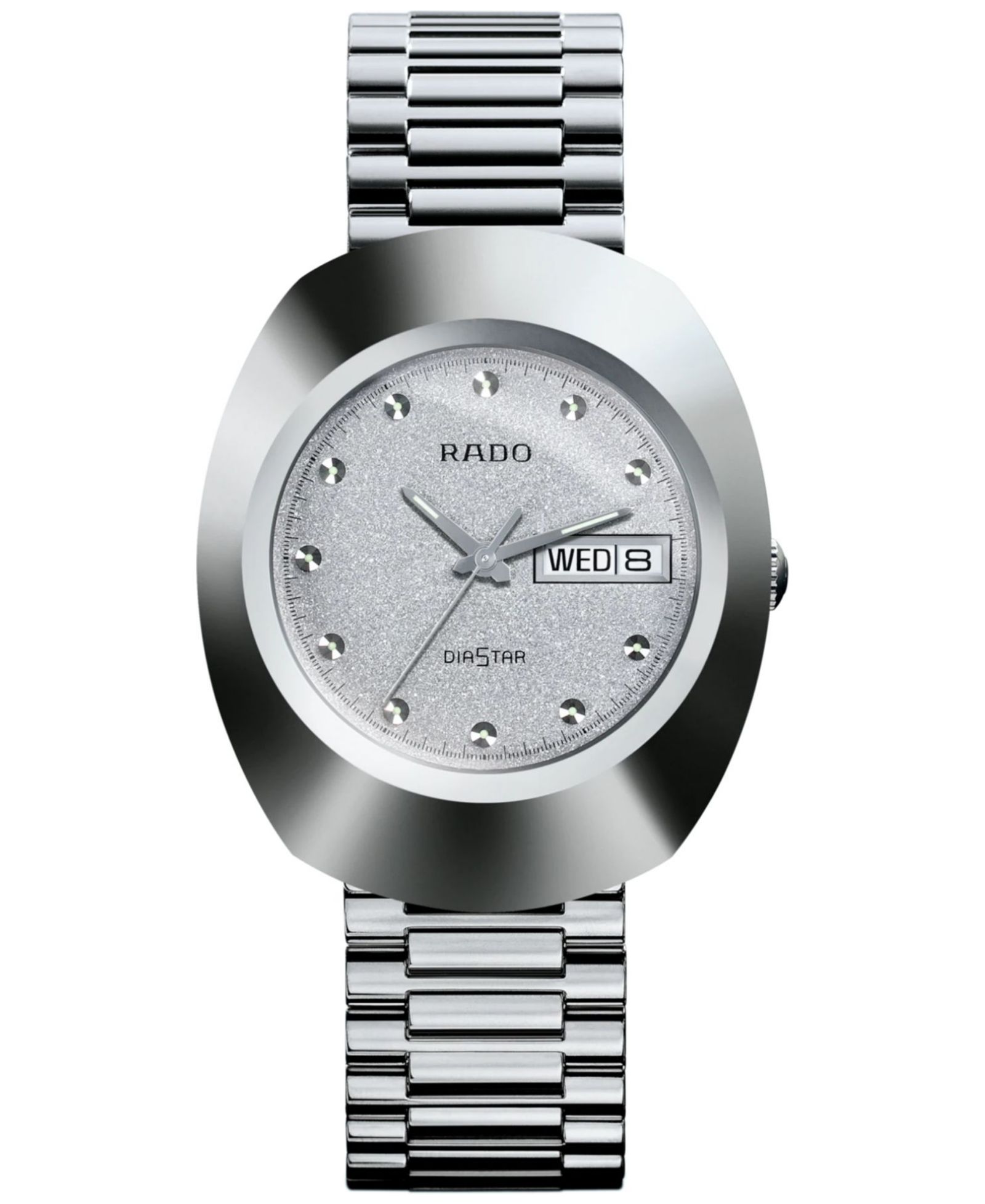 Rado Мужские часы Rado Original из нержавеющей стали с браслетом, 35mm