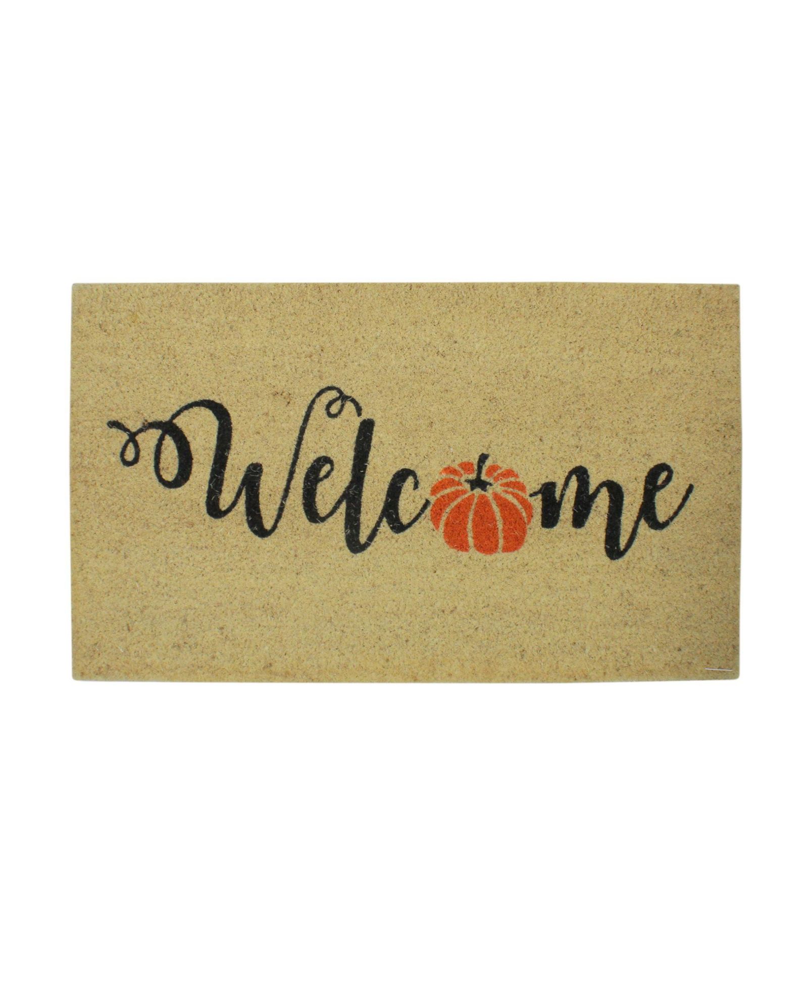 Коврик для двери Pumpkin "Welcome" Fall Harvest, 18" x 30"